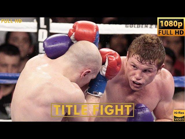 Saul CANELO ALVAREZ (Mexico) vs Matthew HATTON (UK) TITLE Fight