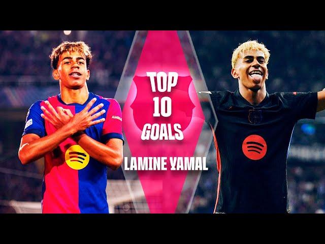  TOP 10 GOALS LAMINE YAMAL 3️⃣0️⃣4️⃣ | FC Barcelona 