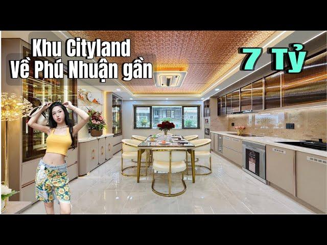 Bán nhà Gò Vấp | Nguyễn Văn Luợng - tiện về Phú Nhuận Sân Bay phân khúc 7 Tỷ kiến trúc có Gu Sang