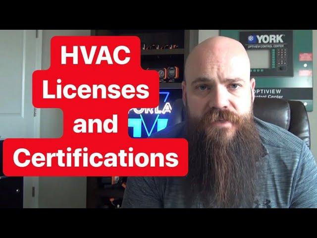 HVAC Licenses and Certifications: Which Ones Do You Need?