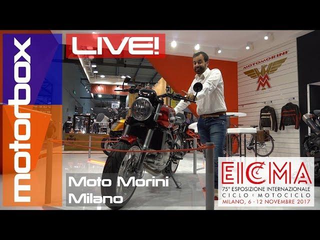 Nuova Moto Morini Milano 2018 | Live EICMA 2017