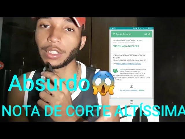 MINHA POSIÇÃO NO 2° DIA DO SISU 2021