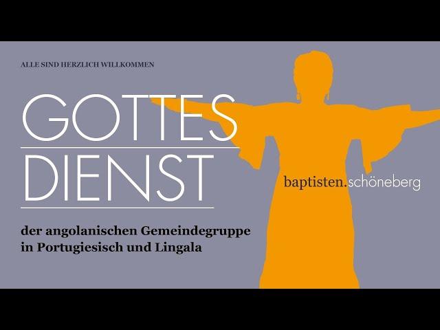 Angolanischer Live Gottesdienst aus Berlin |  20.10. 2024 | Pastor Fulama