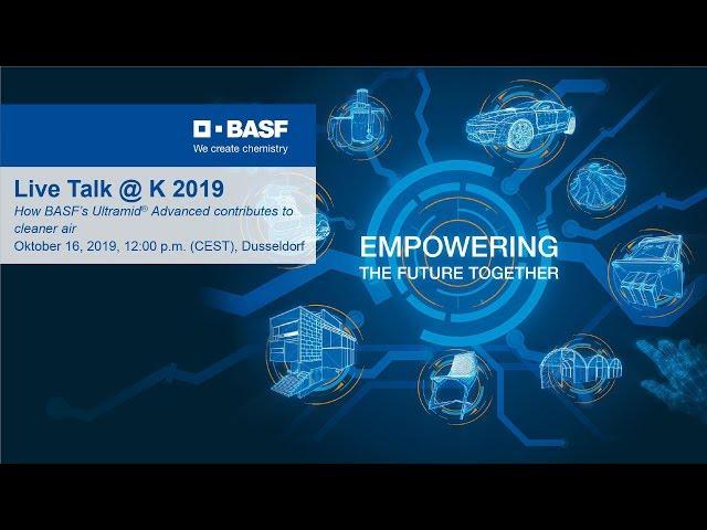 Live Talk "How BASF’s Ultramid® Advanced contributes to cleaner air"