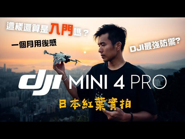 DJI Mini 4 Pro 評測｜最強避障登陸入門航拍機！一個月用後感？｜空拍機 2023 廣東話 中字 4K