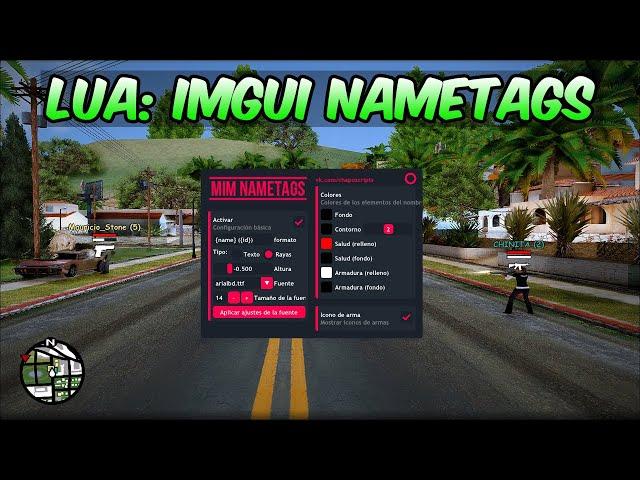 [LUA] Imgui Nametags - SAMP 0.3.7