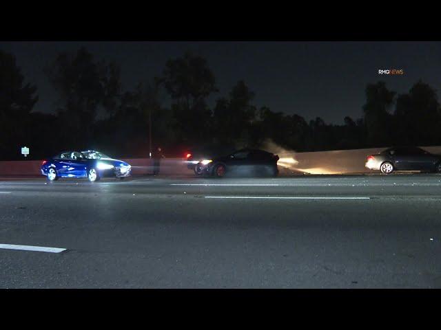 **CAUGHT ON CAMERA** High-Speed Freeway Crashes Caught on Camera on 101 Freeway in Los Angeles.