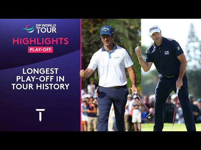 Joint Longest Play-Off in Tour History (9 Holes)! | 2024 Estrella Damm N.A. Andalucía Masters