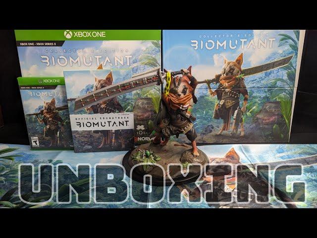 Unboxing Biomutant Collector's Edition