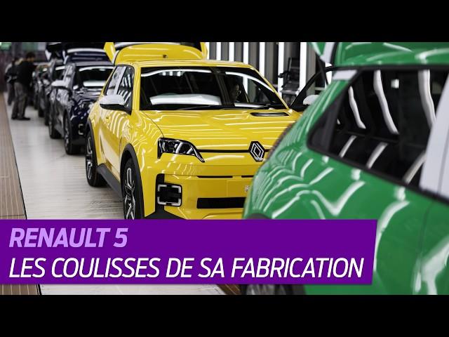 RENAULT 5 : les coulisses de sa FABRICATION à Douai