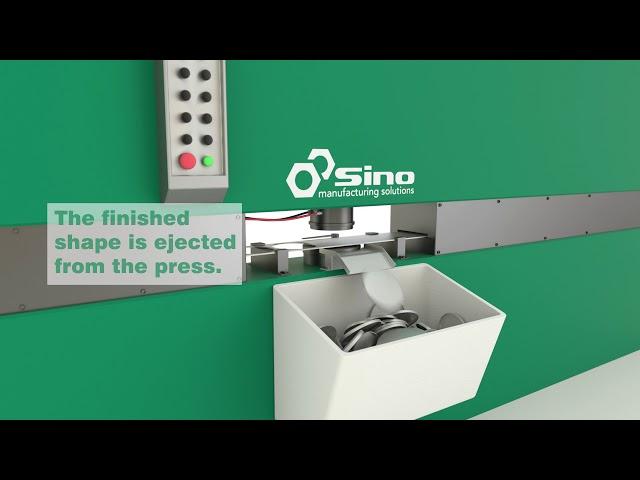 Sino Manufacturing Solutions:  Metal Pressing Process Animation