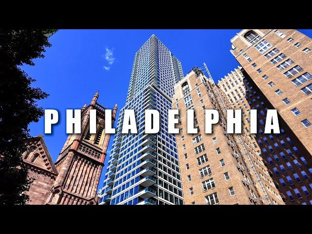 [4K] Philadelphia Walk| Rittenhouse Square Neighborhood