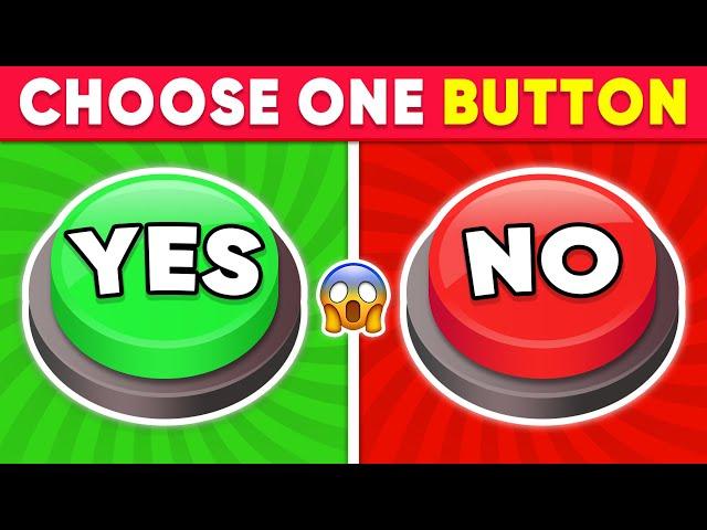 Choose One Button! YES or NO Challenge 🟢 Quiz Dino