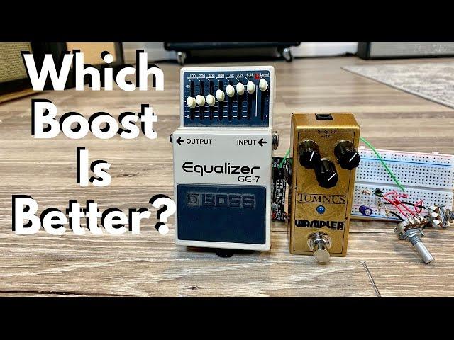 Which Boost is better? Treble Boosts, EQ Pedals, and Tumnus Overdrives