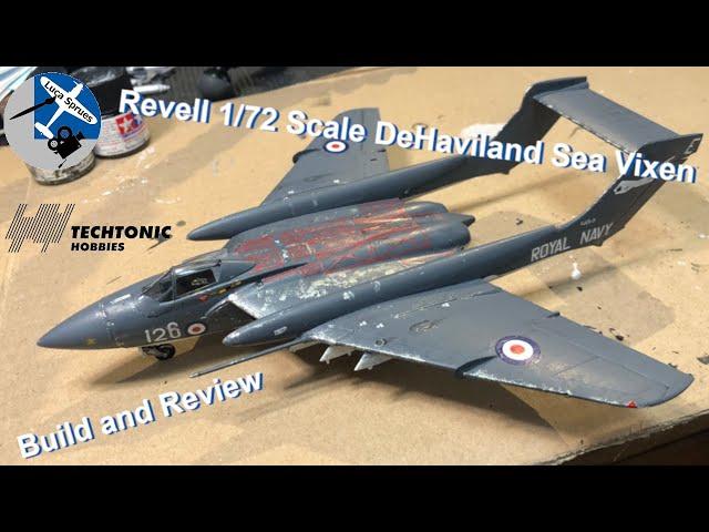 Revell 1/72 DeHaviland Sea Vixen Build and Review