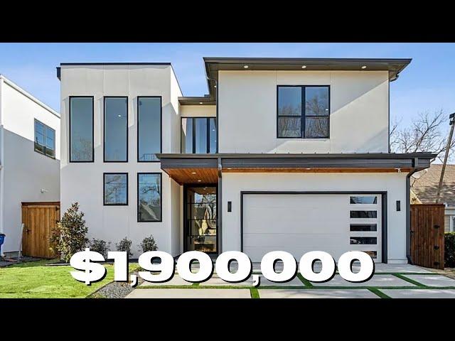 TOUR A $1.9M MODERN HOME | Texas Real Estate | Dallas Realtor | EAST DALLAS