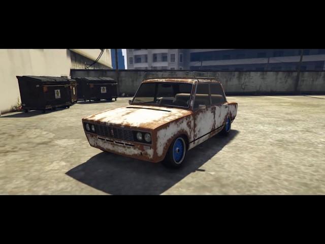 Stanced Lada by Rafałek (GTAV)