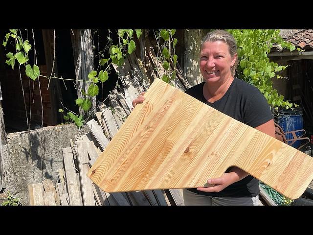 Building a Bathroom Vanity from SCRAP Wood - DIY Reclaimed Wood Project