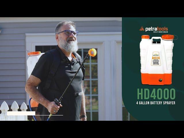 PetraTools HD4000 Starter Guide | How To Use The Best Backpack Sprayer (2021)