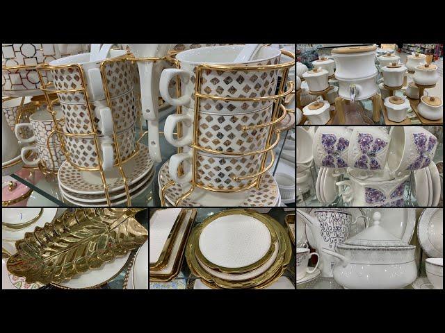 Beautiful  Crockery Collection | All New Crockery Items | punjab cash and carry