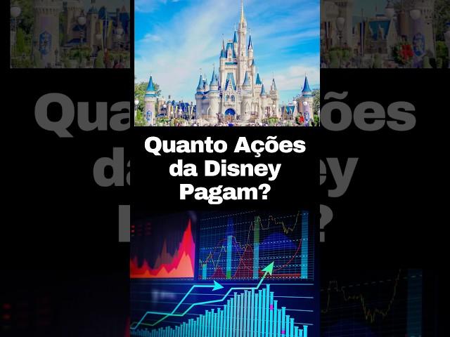 Quanto Ações da Disney DIS ou DISB34 Pagam de Dividendos Por Ano? #ações #stocks #dividendos #bolsa