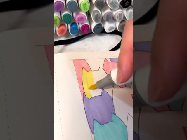 Cute idea to fill your sketchbook 