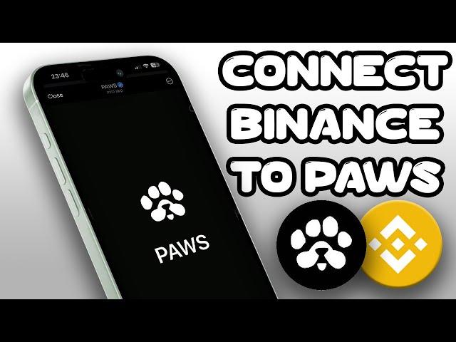 Connect Your PAWS to BINANCE Wallet in 1 Minute Flat!