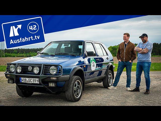 Seiner Zeit voraus! 1990 Volkswagen VW Golf Country 1.8 - Vorstellung, Erfahrungen, Fahrbericht