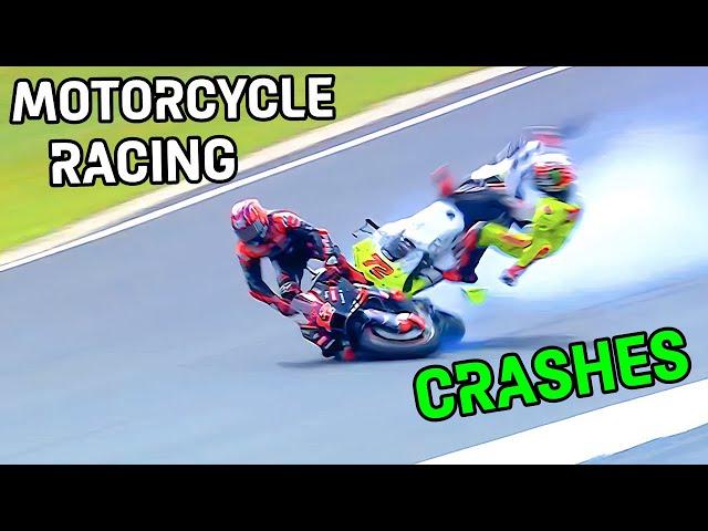 Motorcycle Racing crashes Compilation HD part 3