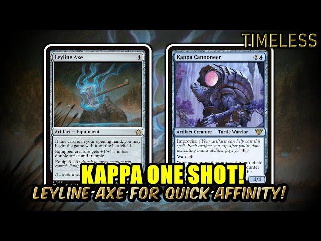 Leyline Axe Can Be Really Deadly In Affinity! UW Affinity | Timeless BO3 Ranked | MTG Arena