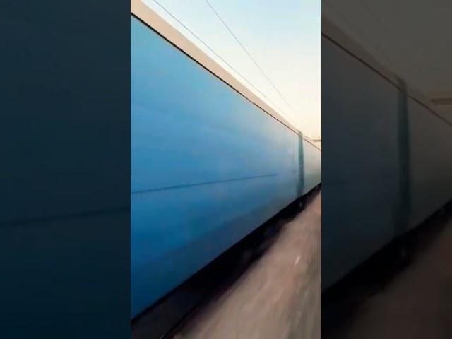 High Speed overtake ️️#shorts #youtubeshorts #indianrailways #viral #trending