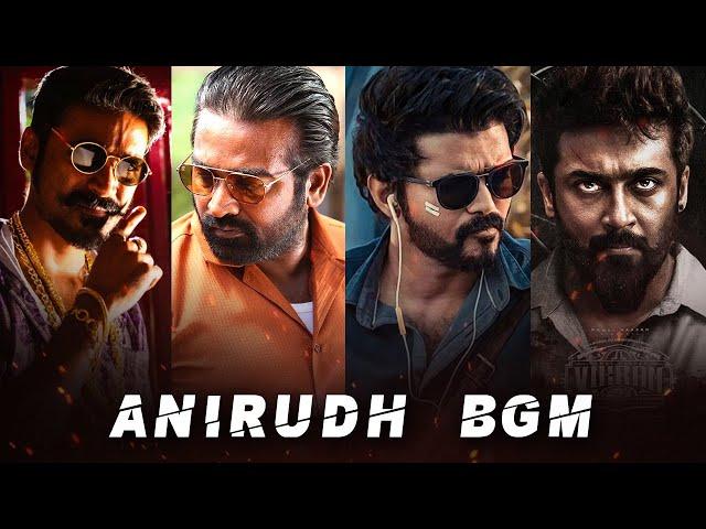 Anirudh Popular BGM ft.Master, Vikram, Rolex, Beast, Petta, Doctor, Vedalam, Maari