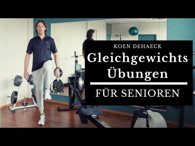 Gleichgewichtsübungen für Senioren | Effektive Übungen für ein besseres Gleichgewicht