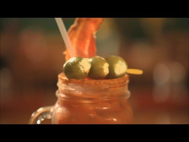 Bacon Flavoured Bloody Mary - The Machine Shed