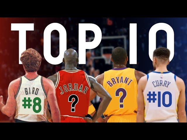 I Created the Flawless Top 10 NBA Players Ever List