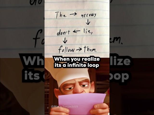 Infinite loop moment 