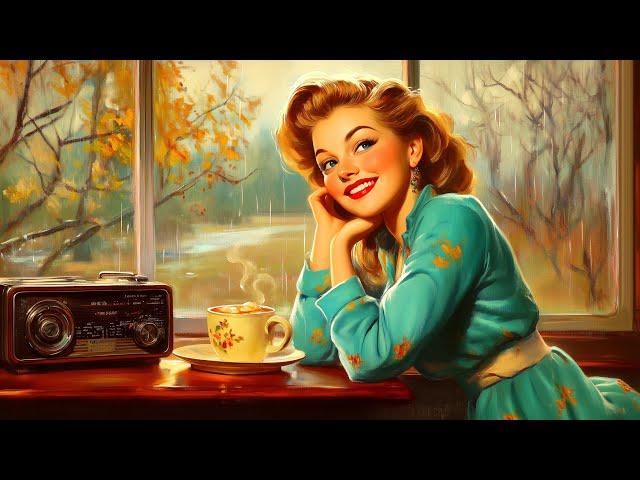 Vintage music for rainy days to cheer you up (1950s, 40s, 30s Warm & Cozy Old Radio Jazz)