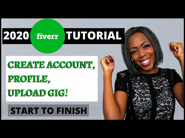 FIVERR TUTORIAL | Create Fiverr Account & Fiverr Gig | Make Money Online Zimbabwe, South Africa