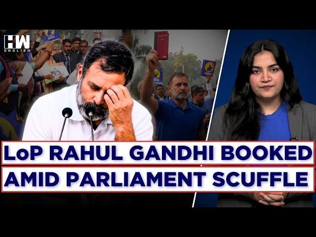 Chaos In Parliament As 2 BJP MPs Injured Amid Scuffle, Rahul Gandhi Booked; Kharge's Letter To Birla