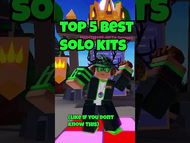 TOP 5 BEST SOLO Q KITS! (ROBLOX BEDWARS)