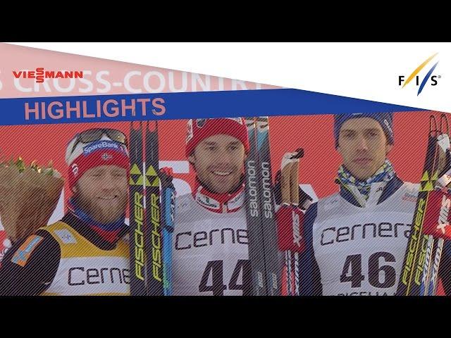 Highlights| Harvey celebrates in the15km in Ulricehamn| FIS Cross Country