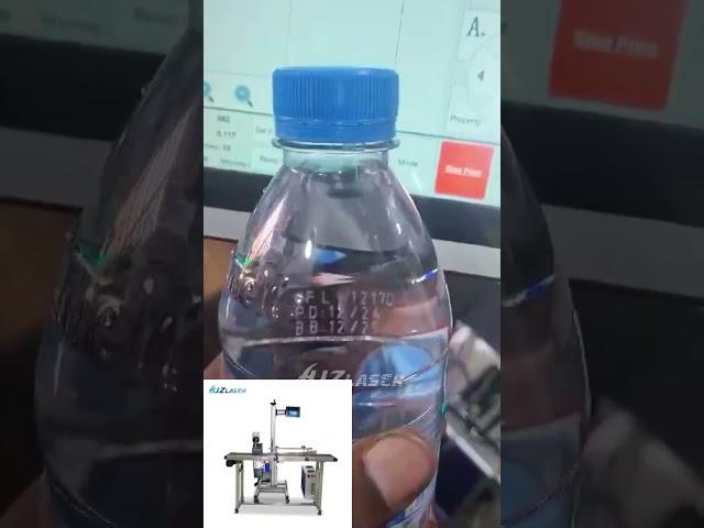 HJZ laser Flying co2 laser marking machine Customer Feedbacks video #lasermarking  #co2lasermarking
