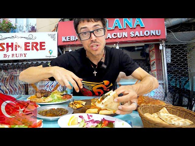 9 On-Duty Police Proving To Us This Is The BEST Lahmacun in Istanbul!!