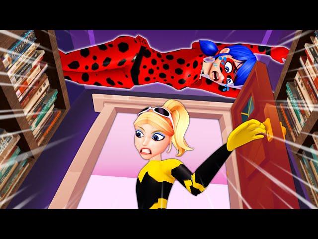 Ladybug is Being Chased To The Brink by Queen Bee | Funny Animation | MIRACULOUS THE MOVIE