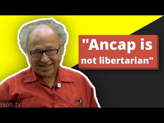 David Friedman is Not an Ancap