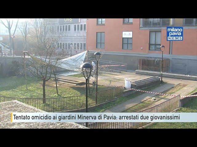 Tentato omicidio ai giardini Minerva di Pavia: arrestati due giovanissimi