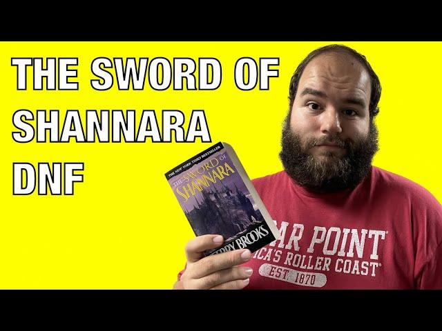 I Didn’t Finish The Sword of Shannara - DNF Review