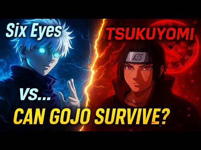 Can Gojo Survive Itachi’s Tsukuyomi? | Six Eyes vs Genjutsu Battle! |