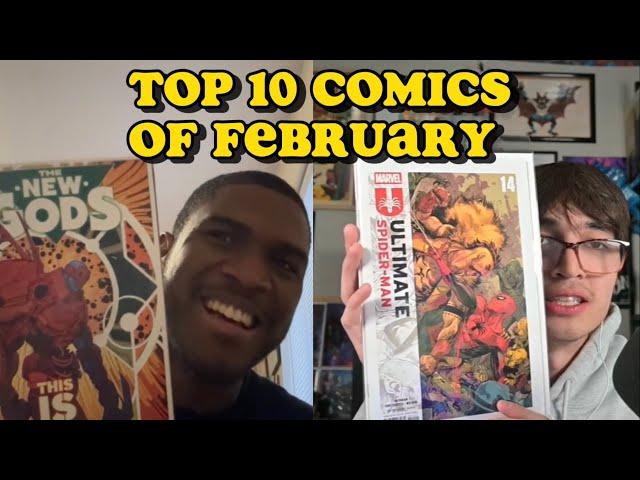 Top 10 Comic Books of February!