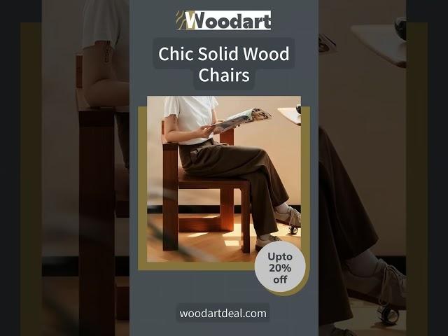 Chic Solid Wood Chairs